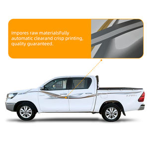 Venta caliente hilux <span class=keywords><strong>Vigo</strong></span> 2017 pickup 4 puerta coche lado pegatina hilux Calcomanía para Toyota - Product Image 2