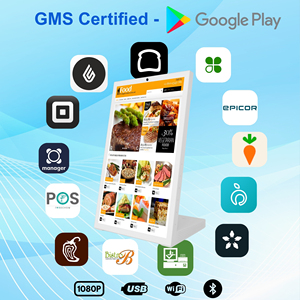 15.6 Inch Android 15 15+64Gb Rk3576S Restaurant Desktop <strong>Kiosk</strong> Touch Screen Order Tablet For Fast Food OEM Digital Poster - Product Image 3