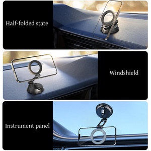 Soporte Metálico Ajustable para Teléfono Móvil Hongdak, Nuevo Soporte Magnético con Ventosa para Teléfono de Coche, Venta Caliente de Fábrica - Product Image 6