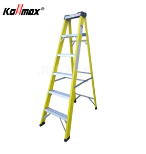 Scala a Telaio Multiuso in Fibra di Vetro, Capacità di Carico 300 Libbre, Scala Estensibile per Lavori in <span class=keywords><strong>Giardino</strong></span>, Casa e Pittura - Product Image 6