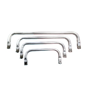 Kim loại nhôm ống khung túi xử lý phụ kiện ly hợp túi các bộ phận Túi khung cho ví bác sĩ Ví khung nhôm Ống kẹp - Product Image 1