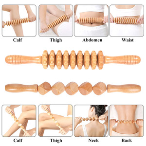 Khuyến mãi nóng: Bộ dụng cụ massage bằng gỗ 7 món Guasha, dụng cụ massage lưng, con lăn massage bằng gỗ - Product Image 2