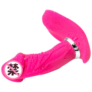 Wireless remote-controlled <b>wearable</b> dual-<b>vibration</b> swinging simulated penis adult female sex toy hot export item - Product Image 4