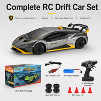 Coche de Carreras Lamborghini a Control Remoto, Neumáticos de Derrape, Vehículo RC, Escala 1:24, Coche de Derrape RC, Regalos de Comercio Electrónico, Juguete para Niños