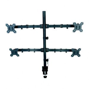 New <b>Computer</b> <b>Desk</b> Vesa Monitor Stand Four Monitor Mount Arm for 13-27" Lcd Led Monitors - Product Image 2