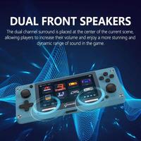 Nouvelle console de jeu portable A390 4 pouces IPS HD écran 12 émulateurs système GAMEMAX Console de jeu vidéo pour Psp Ps1