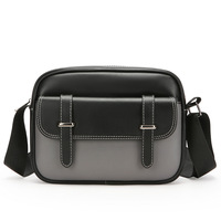 Tas Selempang Pria Kulit PU Mewah Anti Air Desainer Kustom Grosir, Tas Bahu Crossbody Messenger Bermotif
