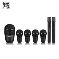 Pour Panvotech 7 pièces professionnel métal batterie micro ensemble TGDMK7 cardioïde polaire XLR Instrument Microphones Kit en gros bas prix