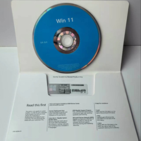 Licencia de Windows 11 Pro Enterprise en DVD con Etiqueta COA, Paquete Completo, Activación en Línea, Garantía de 12 Meses, Soporte 24/7, OEM DSP en Stock