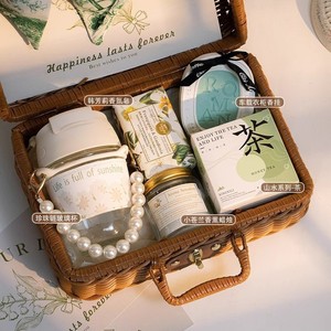 Cadeaux pour les invités de mariage, cadeaux pour les demoiselles <span class=keywords><strong>d</strong></span>'honneur, <span class=keywords><strong>panier</strong></span> en osier pratique haut de gamme, cadeaux de mariage, cadeaux de niche haut de gamme - Product Image 1