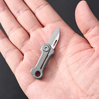 Populaire 5cr13 Stalen Bot Vorm Survival Opvouwbare Zak Mini Mes Camping Outdoor Fruitmes