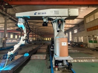 Estación de trabajo de robot de soldadura de enseñanza inteligente programable para soldadura