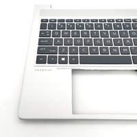 ملحق كمبيوتر محمول HP Probook 450 G9 - لوحة مفاتيح مضاءة خلفياً مع غطاء علوي ومسند لليد N01933-001 قطع غيار الكمبيوتر