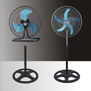 Ventilador de piso de 16 y 18 pulgadas de alta potencia para el hogar, 110V 220V, enchufe chino/inglés, de fábrica. - Product Image 3
