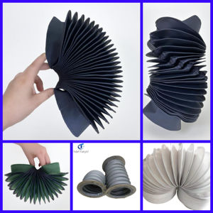 Yodel Envío Rápido Fuelle Protector de Polvo Redondo CNC para Cilindro Hidráulico Flexible y Barra de Cilindro de Torno - Product Image 4