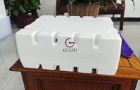 Máquina de moldeo por espumado de poliestireno de alta precisión con doble tolva vertical para la fabricación de cajas de embalaje de verduras