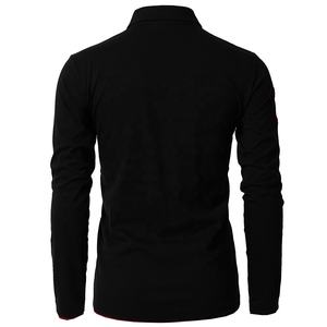Maglietta per comprare a manica lunga <span class=keywords><strong>Polo</strong></span> da Golf t-Shirt da uomo in cotone poliestere <span class=keywords><strong>Polo</strong></span> con cotone 60% 40% poliestere - Product Image 5