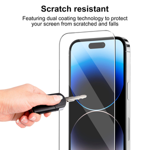 0.18mm Độ dày vân tay mở khóa rõ ràng 9H 2.5D Tempered Glass bảo vệ màn hình cho Samsung Galaxy S23 S24 S22 - Product Image 6
