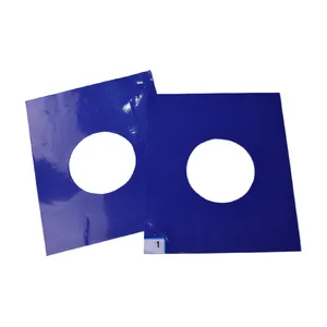 Individuelle 35 mm dicke blaue klebe-matte Reinraum-klebe-matte mit loch für Luftdusche