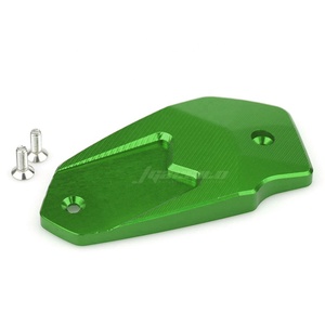 Depósito delantero de aluminio CNC para motocicleta, cubierta de tanque de líquido de frenos, accesorios de copa de aceite para Kawasaki <span class=keywords><strong>Z800</strong></span>, Verde - Product Image 5