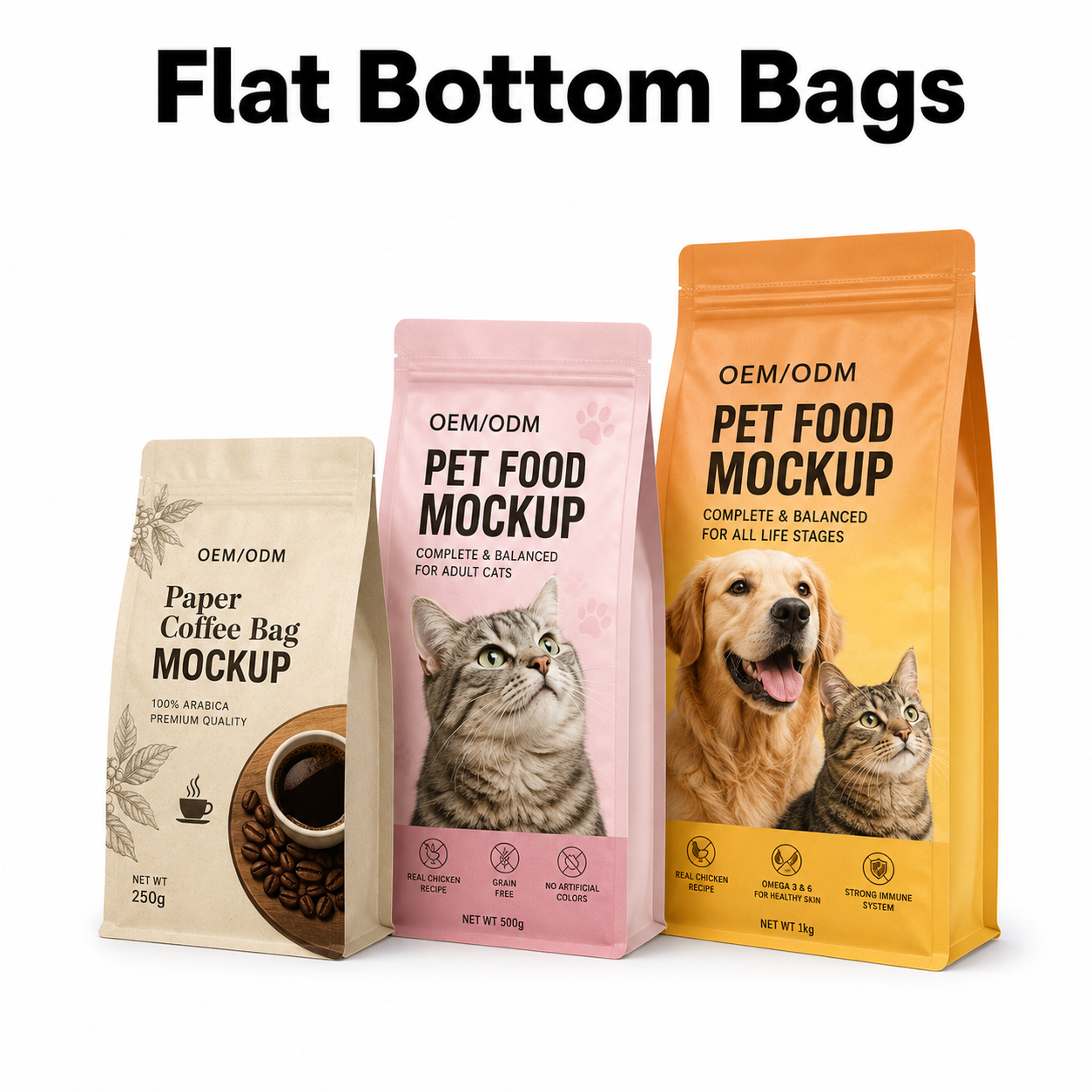 Bolsas de Fondo Plano