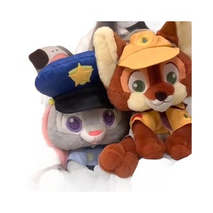 Boneka Rubah Lucu Nickie Judie Super Lembut Isi Kapas PP Lapisan Jaring Boneka Plush Super Lembut untuk Menghilangkan Stres - Product Image 5