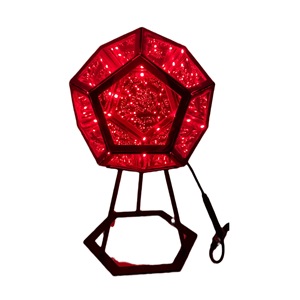 Nuovo arrivo Cool Space lampada da notte a LED Home Desktop Infi Nite 3D Dodecaedro Color Art Light - Product Image 2