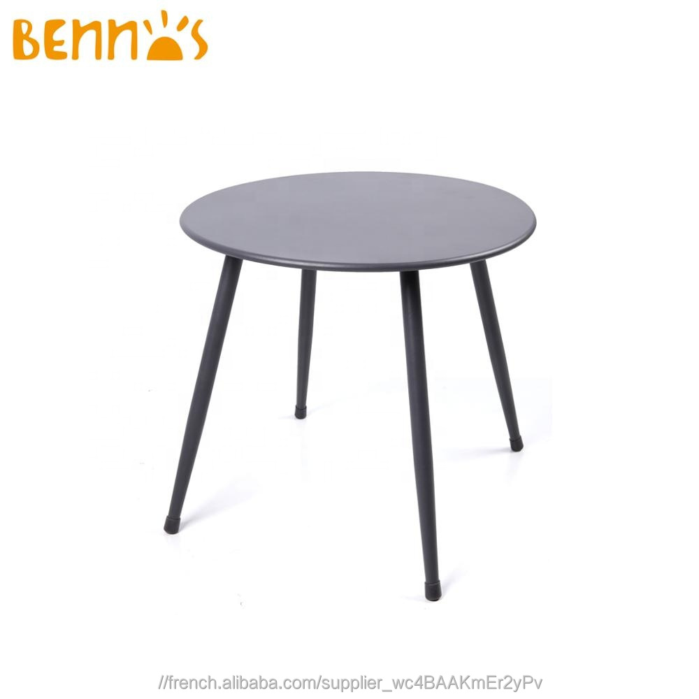 STYLE DE BASE TABLE D'APPOINT EN MÉTAL