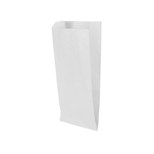 Sacchetti di Carta Kraft Bianca 14x30 Cm per Imballaggio e Trasporto Alimenti - Product Image 1