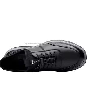 Chaussures pour hommes en cuir PU imperméable à bande élastique pour la marche en plein air, respirantes, confortables, classiques, été, vente chaude - Product Image 3