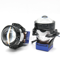 Nuevos Faros Delanteros Dobles LED de 3 Pulgadas para Turismo, Ajuste Universal, 12V 62W 3000 Lúmenes 5800-6500K, Reequipamiento/Actualización para BMW F30 Audi A6