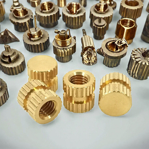 น็อตเกลียวปล่อยทองเหลืองชุบสังกะสีแบบมีร่องเกลียวเต็มตัว ขนาด M1.4 M1.6 M2 M2.5 M3 M4 M5 M6 M8  คลาส 4 เกลียวขวา สำหรับพลาสติก - Product Image 3