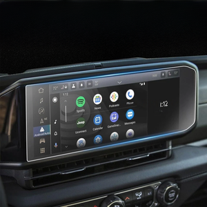 ชุดอุปกรณ์ป้องกันหน้าจอกระจกนิรภัยชุดอุปกรณ์<span class=keywords><strong>ภายใน</strong></span>รถสำหรับ Jeep Wrangler 4xe 2025 12.3นิ้วจอแสดงผลระบบนำทาง GPS ในรถยนต์ - Product Image 2