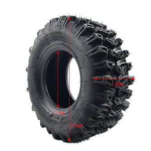 Neumático de Vacío para Motocicleta Eléctrica, Neumático Neumático de 11 Pulgadas, Todoterreno, Engrosado, Resistente al Desgaste, Neumático Grueso para Motos de Nieve - Product Image 2