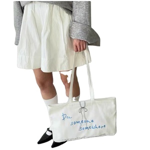 Xuerry Custom Printed Logo Hot Selling Women Eco-Friendly Recycled Cotton Blank Plain Customized Canvas <b>Bag</b> Shopping <b>Tote</b> <b>Bag</b> - Product Image 1