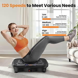 Mini ABS Portable Gym Usage Domestique Entraînement Puissant Corps Exercice Femme Compacteur Vibration Plaque Exercice Machine pour Perdre Du Poids - Product Image 3