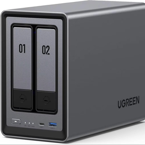 NASync DXP2800 NAS de Escritorio de 2 Bahías, Almacenamiento Conectado a la Red con CPU N100 de Cuatro Núcleos (Sin Discos) DXP2800 - Product Image 3