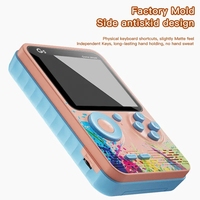 G5 3-Zoll-Farbdisplay 500 Spiele in 1 Klassischer Retro-Handheld-Spieler Mit Gamepad Spielkonsole Unterstützt TV-Ausgang