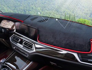 Vente en gros d'usine, housse de tableau de bord de voiture en fourrure longue et moelleuse, anti-reflets, isolante thermiquement, antidérapante, pour CAMRY <span class=keywords><strong>2022</strong></span> - Product Image 2