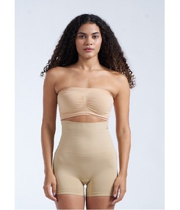 Women High Waist Seamless <b>Tummy</b> and Thigh Slimming Shorts Body Shaper Comfortable Breathable Stretchable Underwear Bulk Supplier - Product Image 1