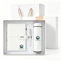 Papeterie d'entreprise, carnet A5 en cuir PU personnalisé de luxe avec stylo, ensemble cadeau, articles cadeaux d'affaires de luxe promotionnels