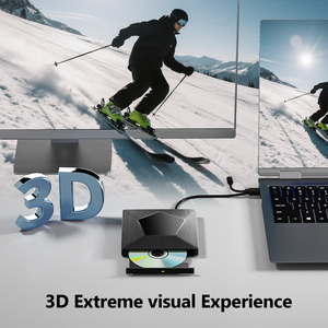 Blu Ray Độ Nét Cao Di Động DVD + Rw CD Nhà Văn Đầu Đốt Ổ Đĩa Quang USB Bên Ngoài DVD Máy Nghe Nhạc Đầu Đọc Thẻ Ổ Đĩa - Product Image 5