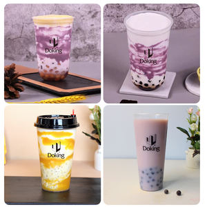 Doting kualitas OEM pabrik grosir teh susu bahan makanan penutup teh buah khusus bubuk gelembung teh bahan talas bubuk - Product Image 5