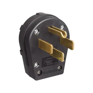 Đầu Cắm Đực Thay Thế Cho Máy Sấy Góc Thẳng Đầu Cắm Điện NEMA 14-50P, Phích Cắm 50-Amp 4 Chấu 125/250V - Product Image 1