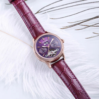Montre automatique de luxe élégante pour femme AILANG avec diamants, mécanique, étanche, avec calendrier, logo personnalisé, montre-bracelet