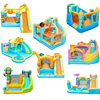 Château gonflable Château gonflable Maison de saut gonflable Toboggan gonflable pour enfants avec souffleur