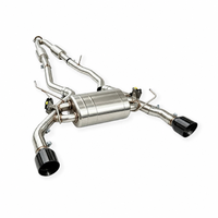 Pot d'échappement amélioré pour un son riche et clair du moteur pour Infiniti Q50 Q60 3.0T 2017-2024 Performance Racing