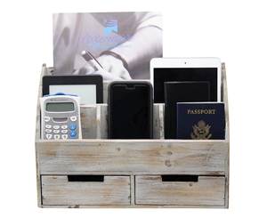 Custom Multifunction Household Items Gray Wooden Boxes Storage Bins Desk Organizer Bamboo Drawer Organizer Storage Holders