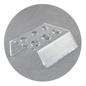 8.4x5.5cm Disposable Transparent Microblading Pigment Cup <b>Holder</b> Individually Packed PMU Tattoo Ink Cap - Product Image 2