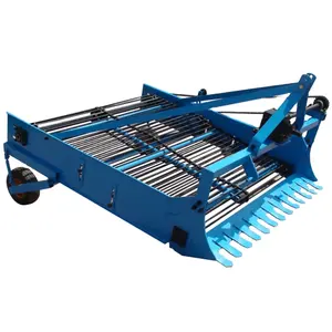 Máy Nông Nghiệp 1.3M Máy Thu Hoạch Hành Tây Chiều Rộng Hai Hàng Kết Hợp Máy Kéo Pto Driven Khoai Lang Digger Harvester